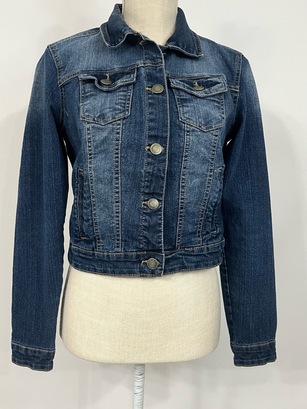 New Look Women's Blue Denim Jacket - Size M - EUC